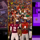 Images from Ovis Loop, College Football 26, and OFF are arranged in an image.